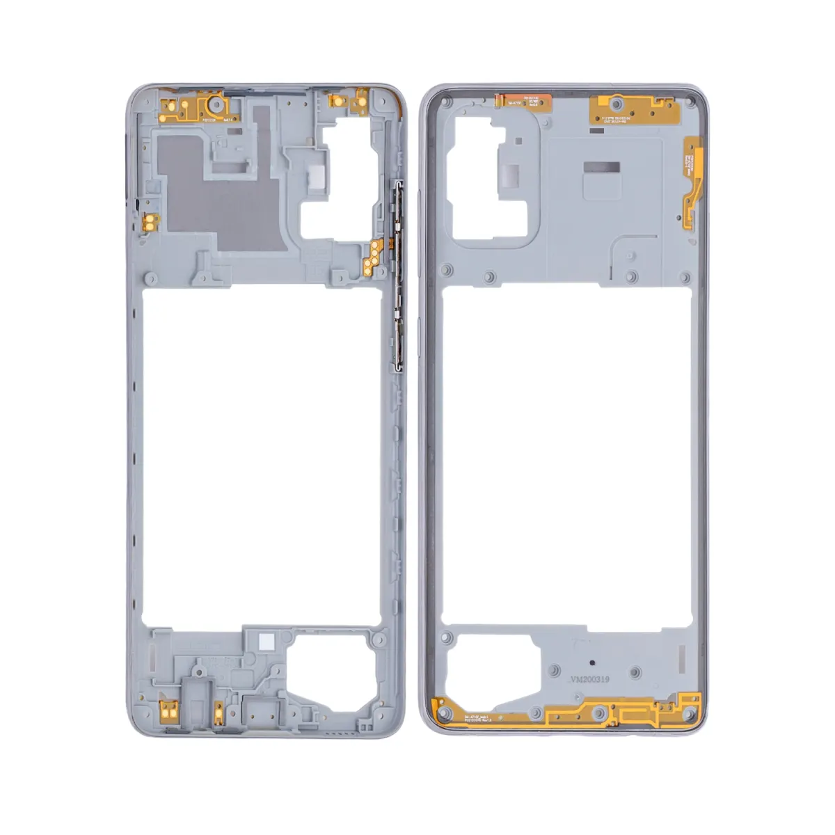 Samsung Galaxy A71  Middle Frame Without LCD Frame Panel and Back Panel Replacement Parts Price in Bangladesh - Mobile.com.bd