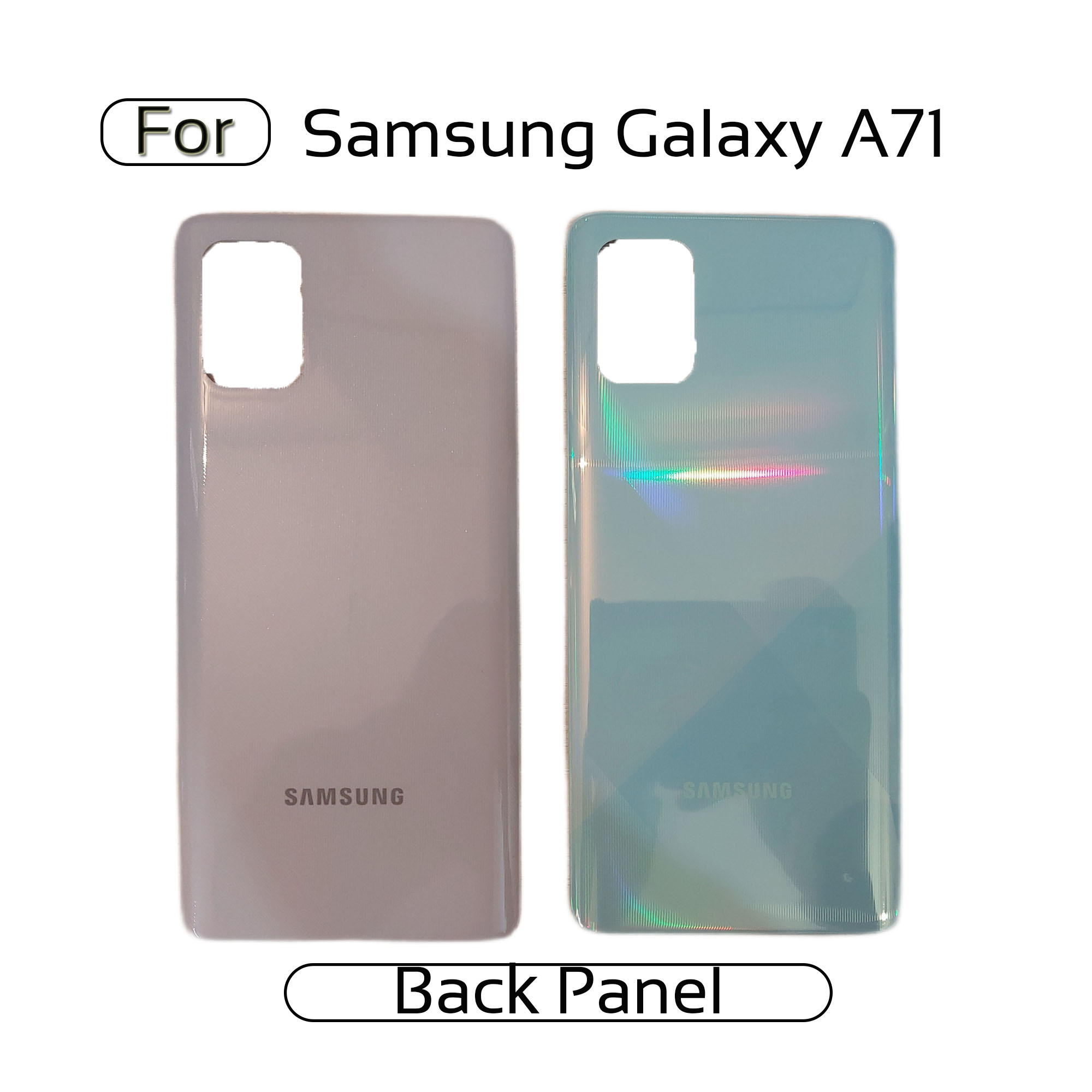 Samsung Galaxy A71 Back Housing Frame / Back Panel / Backshell / Without Camera Glass Replacement Spare Parts Replacement Parts Price in Bangladesh - Mobile.com.bd