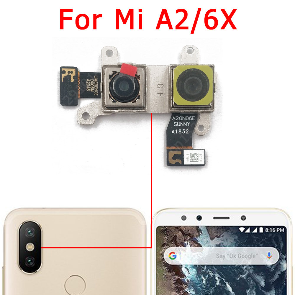 Xiaomi Rear Front Camera for Xiaomi Mi A2/6X Selfie Frontal Backside Repair Facing Back Camera Module Replacement Spare Parts Replacement Parts Price in Bangladesh - Mobile.com.bd