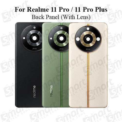 Realme 11 Pro / 11 Pro Plus Back Housing Frame - 100MP/200MP Camera Glass Replacement (All Colors) Replacement Parts Price in Bangladesh - Mobile.com.bd