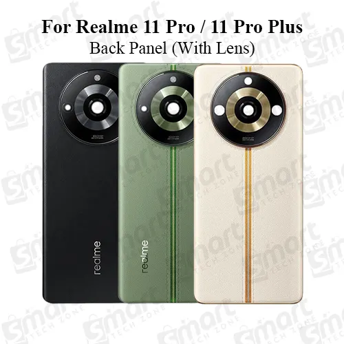 Realme 11 Pro / 11 Pro Plus Back Housing Frame - 100MP/200MP Camera Glass Replacement (All Colors) Replacement Parts Price in Bangladesh - Mobile.com.bd