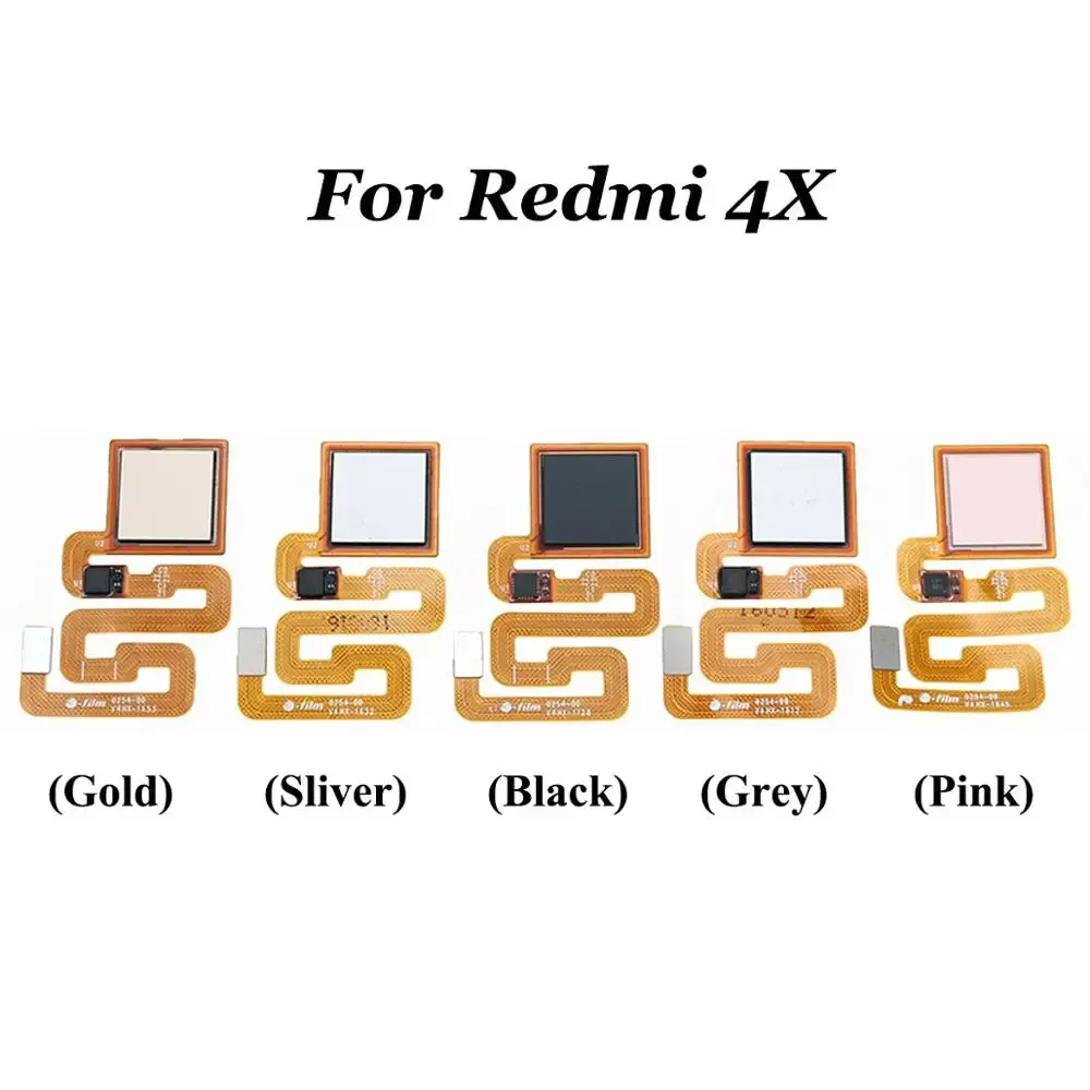 Xiaomi Redmi 4X Fingerprint Scanner Flex Cable Touch Sensor ID Home Button Fingerprint Button Key Replacement Parts Price in Bangladesh - Mobile.com.bd
