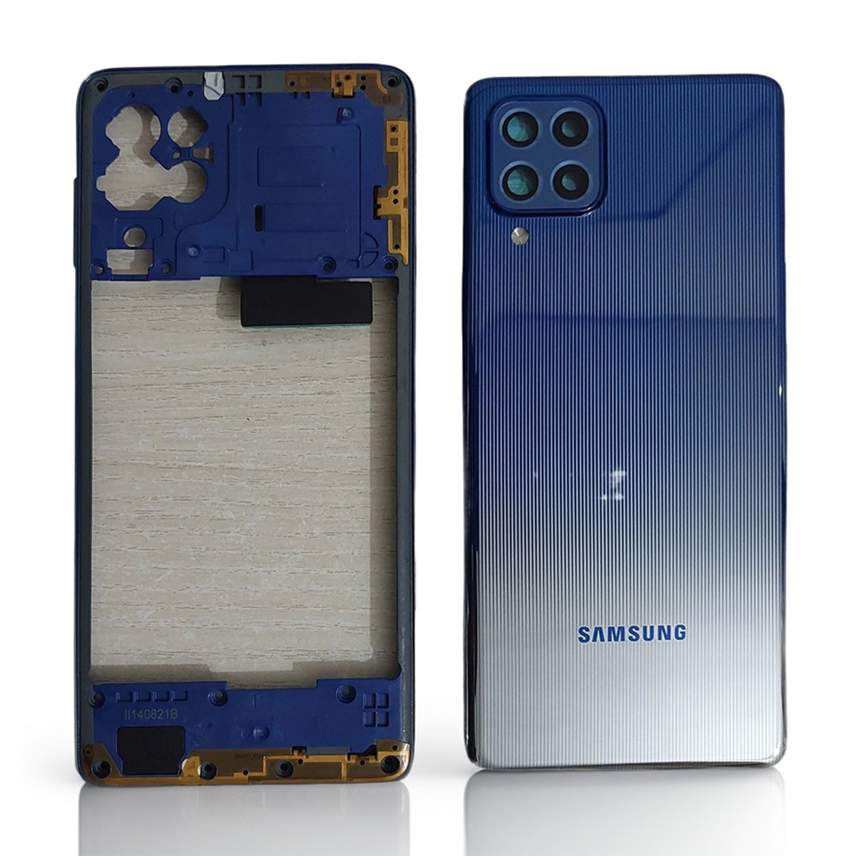 Samsung Galaxy M62/ Samsung Galaxy F62 Middle Bezel Housing Frame and Back Panel Without Front LCD Frame Panel Replacement Parts Price in Bangladesh - Mobile.com.bd