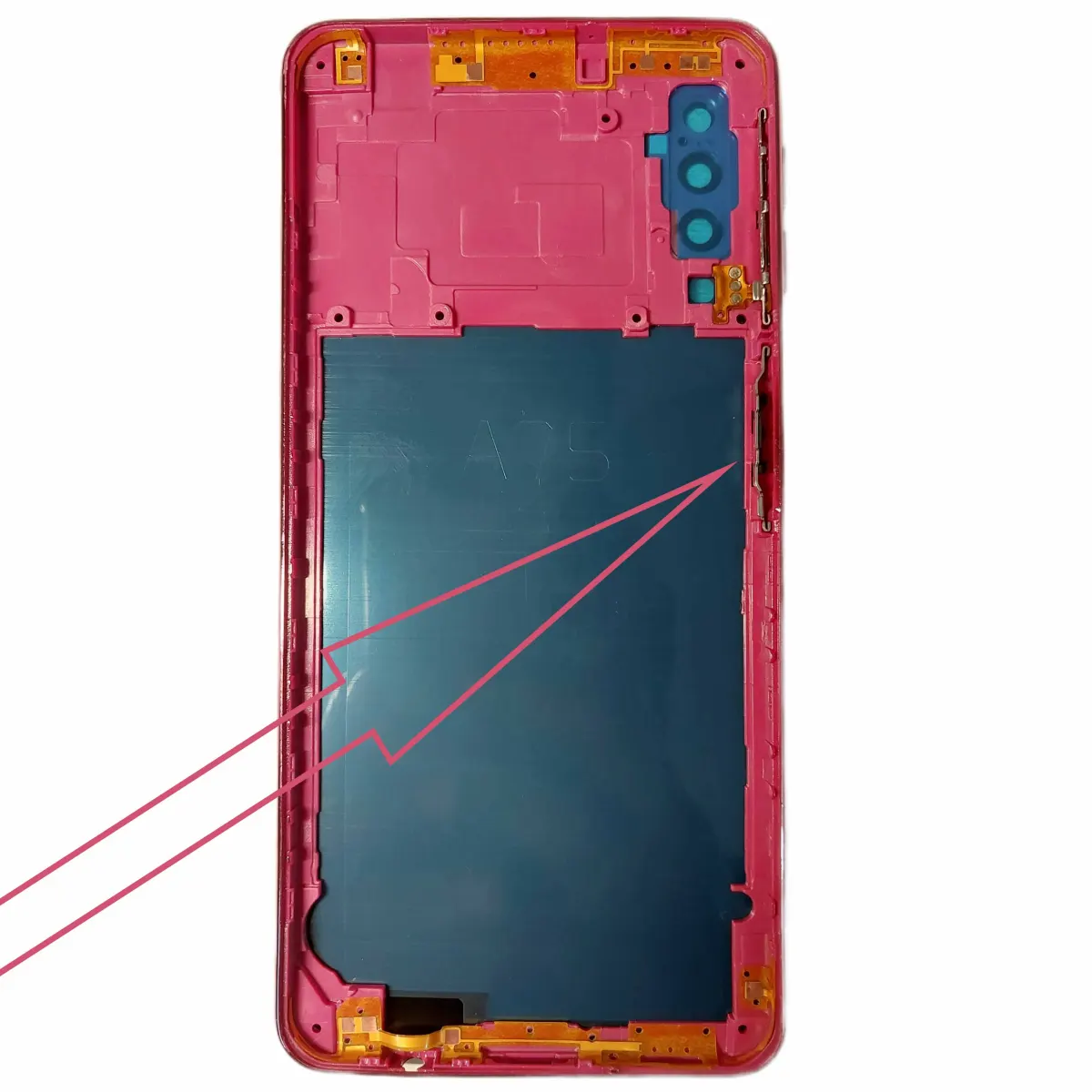 Samsung Fingerprint Protective Steel for Samsung Galaxy A7 2018 A750 Without Fingerprint Sensor Mobile Replacement Parts Price in Bangladesh - Mobile.com.bd