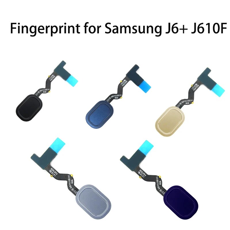 Samsung Home Menu Fingerprint Scanner Sensor for Samsung Galaxy J6 (2018) j6 + J610F SM-J600F/Ds SM-J600G/Ds Replacement Parts Price in Bangladesh - Mobile.com.bd
