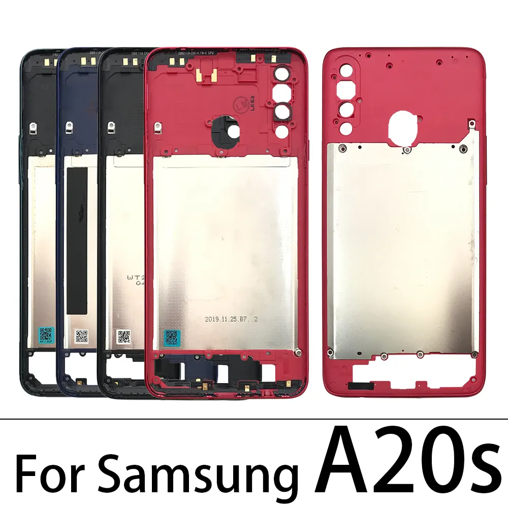 Samsung Galaxy A20s SM-A207 Middle Frame Without LCD Frame Panel and Back Panel Replacement Parts Price in Bangladesh - Mobile.com.bd