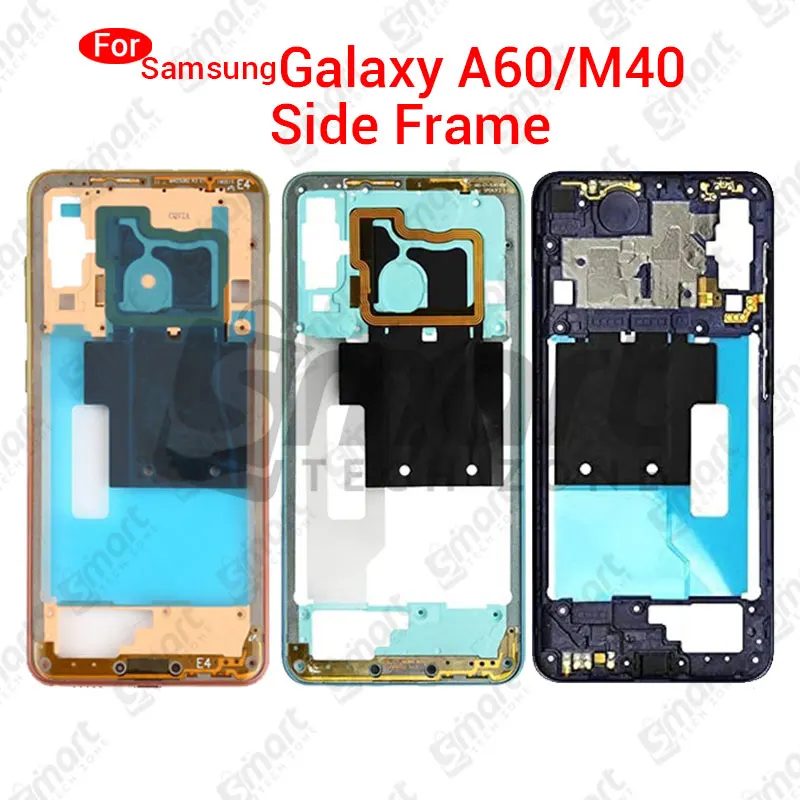 Samsung Middle Bezel Chasis Frame With Outside Key Body Housing for Samsung Galaxy M40/A60 (Not LCD Frame) Replacement Parts Price in Bangladesh - Mobile.com.bd