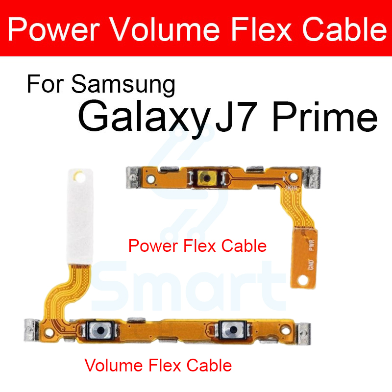 Samsung Galaxy J7 Prime SM-G610 Power and Volume Button Flex Cable Ribbon Replacement Repair Replacement Parts Price in Bangladesh - Mobile.com.bd