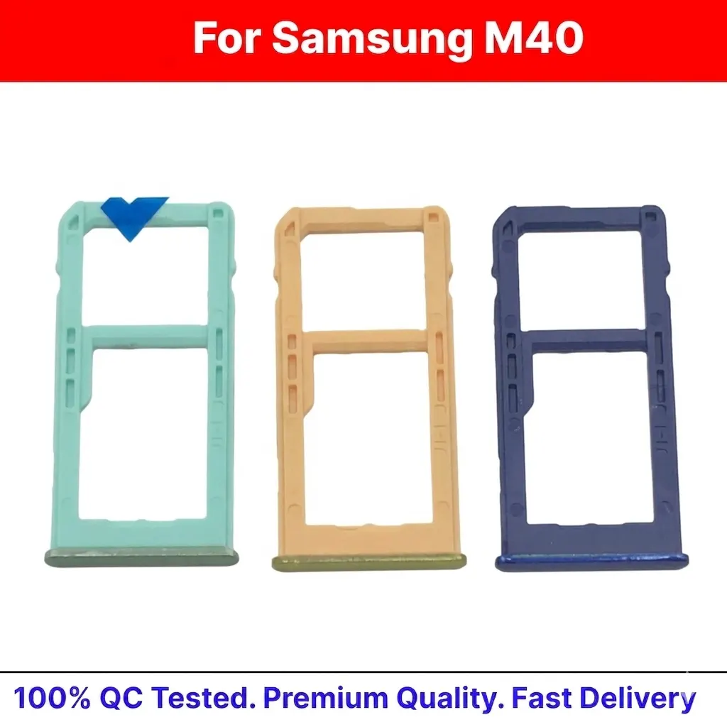 Samsung Galaxy M40 SM-M405/A60 SM-A606 Dual SIM Tray Replacement Slot Holder with Opening Needle (Sim Ejector) Replacement Parts Price in Bangladesh - Mobile.com.bd