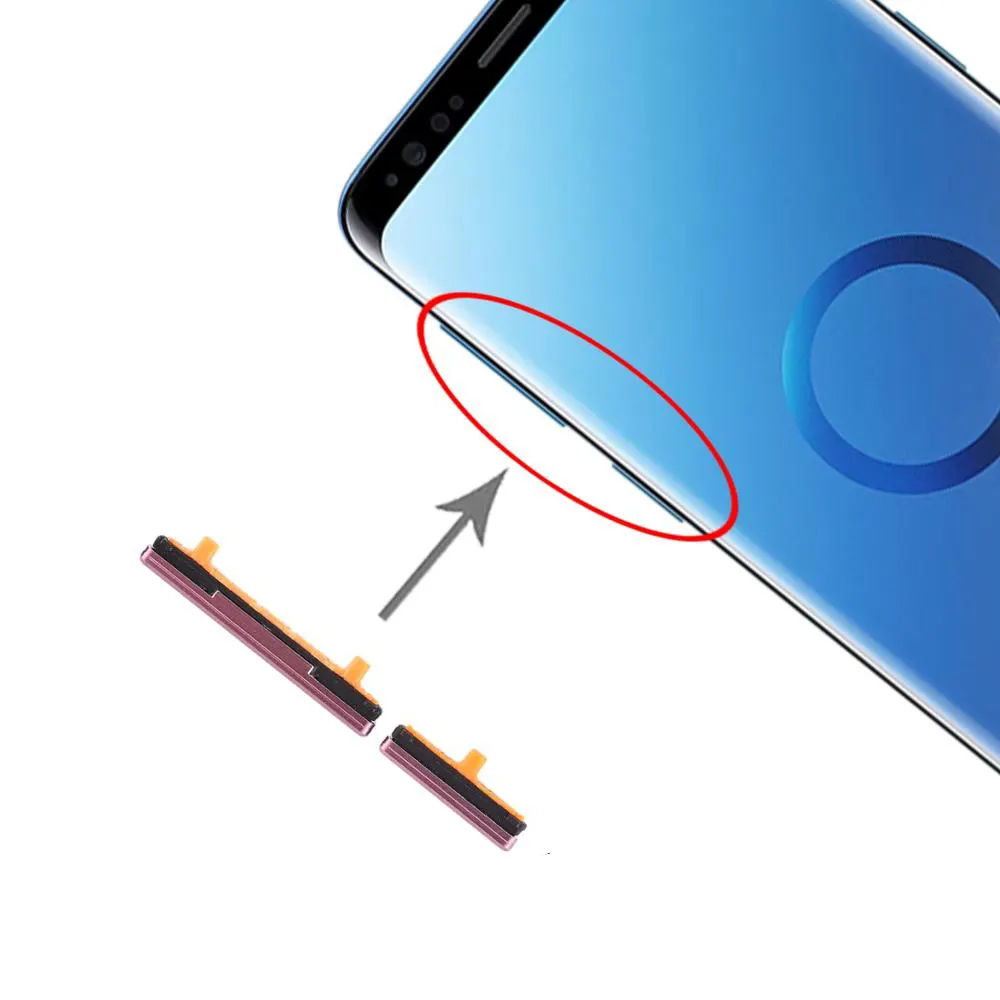 Samsung Power Volume Button Out Side Key For Samsung Galaxy S9 S9+ External Volume Button + Power ON OFF Replacement Parts Price in Bangladesh - Mobile.com.bd