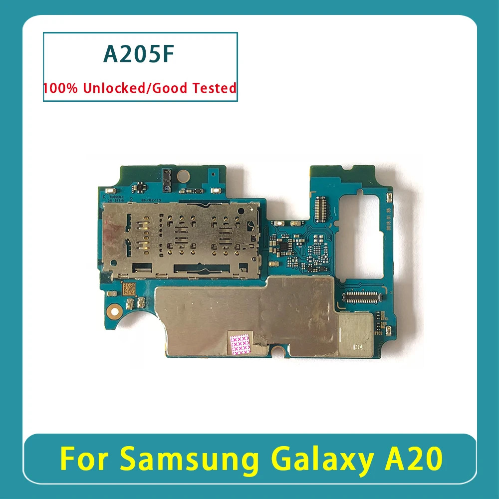 Samsung 100% Fresh Main Motherboard Unlocked for Samsung Galaxy A20 A205 Ram 3GB Rom 32GB Replacement Parts Price in Bangladesh - Mobile.com.bd