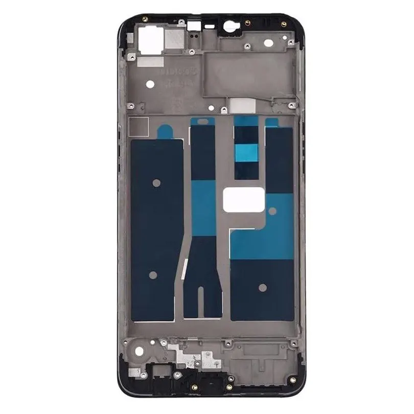 Oppo A3s CPH1803, CPH1853, CPH1805 Only Front LCD Frame Middle Chassis Housing (Black) Replacement Parts Price in Bangladesh - Mobile.com.bd