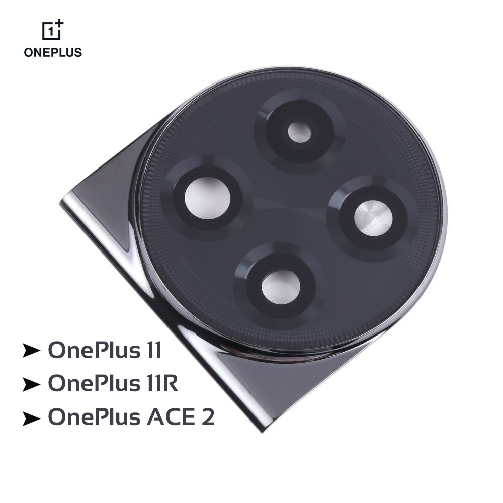 OnePlus Back Rear Camera Lens Glass Compatible with OnePlus 11/11R/ACE 2 Camera Lens Glass With Frame (Not Protector) Replacement Parts Price in Bangladesh - Mobile.com.bd