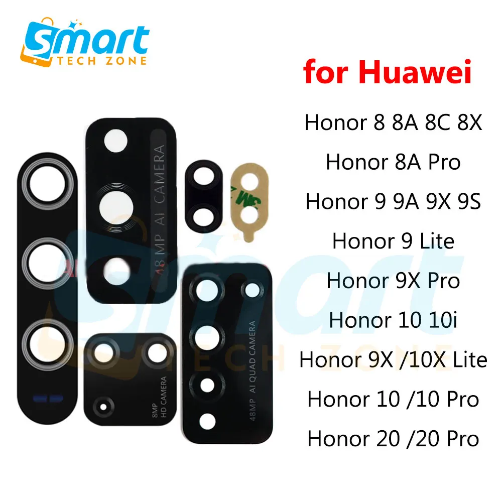 Huawei Main Camera Lens Glass Cover For Huawei Honor 8 8A 8C 8X 8A Pro 9 9A 9X 9 S9 Lite 9X Pro 10 10i 10X Lite 10/10 Pro 20/20 Pro Camera Protection Glass Cover Replacement Parts Price in Bangladesh - Mobile.com.bd