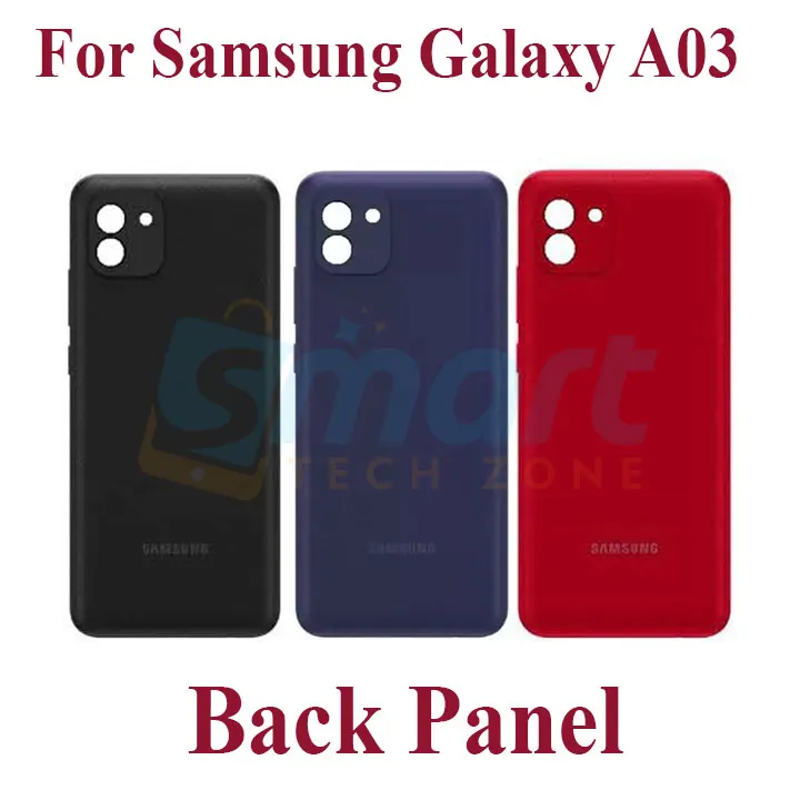 Samsung Galaxy A03 Back Panel/Backshell/Back Housing Including Without Camera Glass Back Panels & Housings Price in Bangladesh - Mobile.com.bd