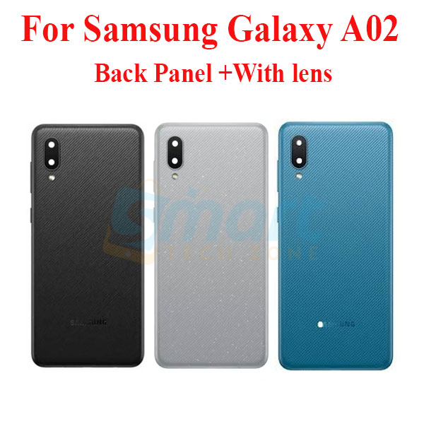 Samsung For Samsung Galaxy A02 LCD Frame + Back Panel Housing + Without Camera Glass Back shell Replacement Spare Parts Replacement Parts Price in Bangladesh - Mobile.com.bd