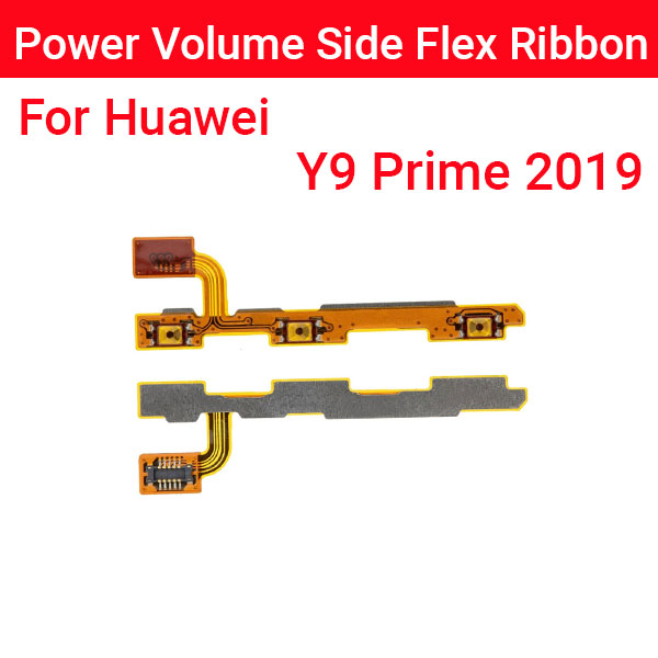 Huawei Y9 Prime 2019 Power on / off Switch Button Side Volume Up Down Buttons Flex Cable Replacement Parts Price in Bangladesh - Mobile.com.bd