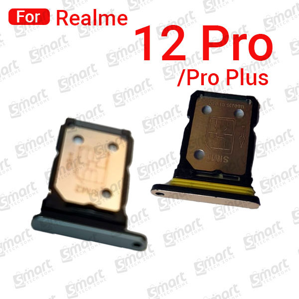 Realme Sim Tray SD Card Tray Holder Card Compatible with Realme 12 Pro/ Pro Plus Sim Ejector Pin Replacement Part Replacement Parts Price in Bangladesh - Mobile.com.bd