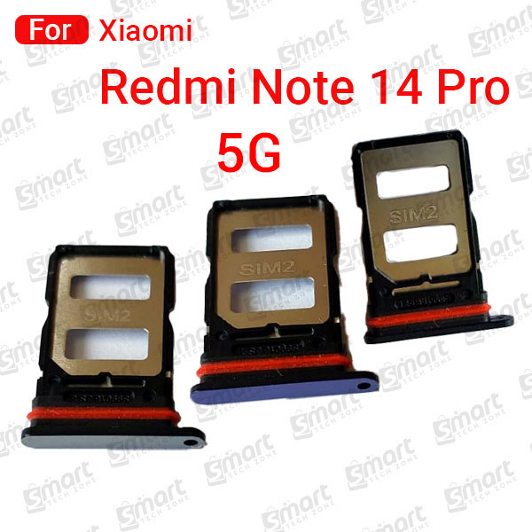 Xiaomi Sim Tray SD Card Tray Holder Card Compatible with Xiaomi Redmi Note 14 Pro 5G Sim Ejector Pin Replacement Part Replacement Parts Price in Bangladesh - Mobile.com.bd