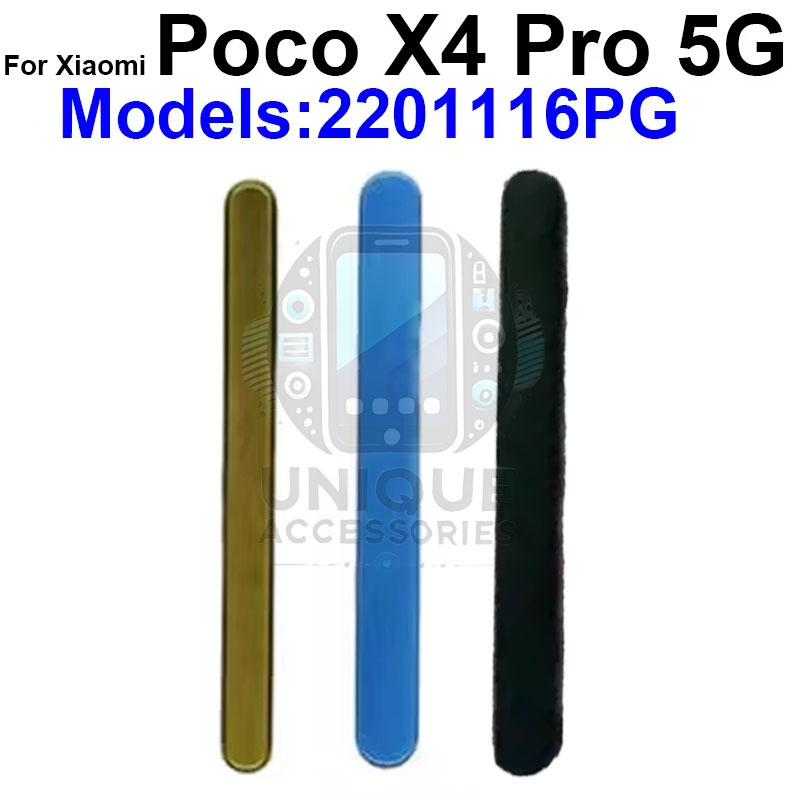 Xiaomi Volume Button Out Side Key For Xiaomi Poco X4 Pro 5G 2201116PG External Side Button Replacement Parts Price in Bangladesh - Mobile.com.bd