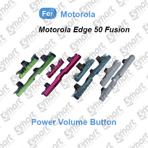 Motorola Moto Edge 50 Fusion Power Button + Volume Button Outside Key | Side Key Flex Cable Replacement | XT2429-1 | Exact Fit Replacement Parts Price in Bangladesh - Mobile.com.bd