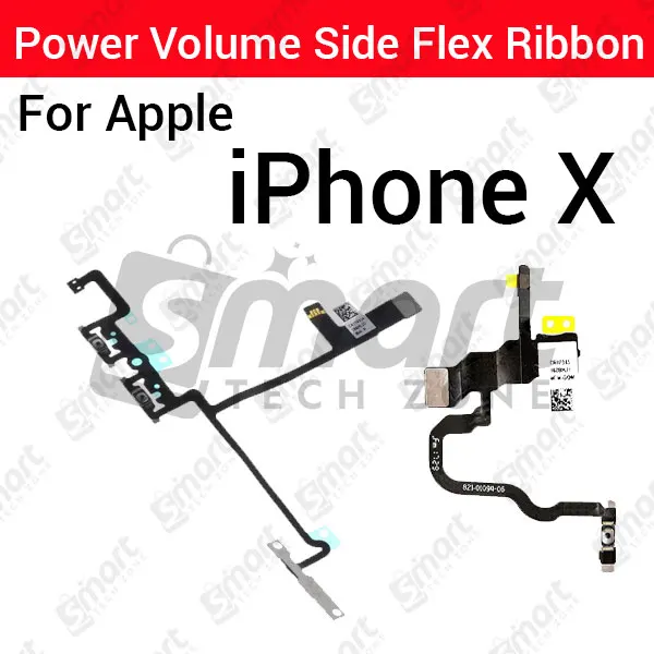 Iphone Apple iPhone X Power on / off Switch Button Side Volume Up Down Buttons Flex Cable Replacement Parts Price in Bangladesh - Mobile.com.bd