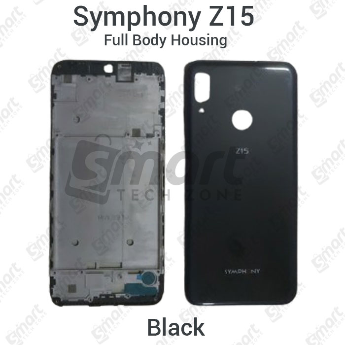 Symphony Z15 Full Body Housing With Camera Glass (LCD Frame, Side/Middle Frame, Back Panel/Backshell) Replacement Parts Price in Bangladesh - Mobile.com.bd