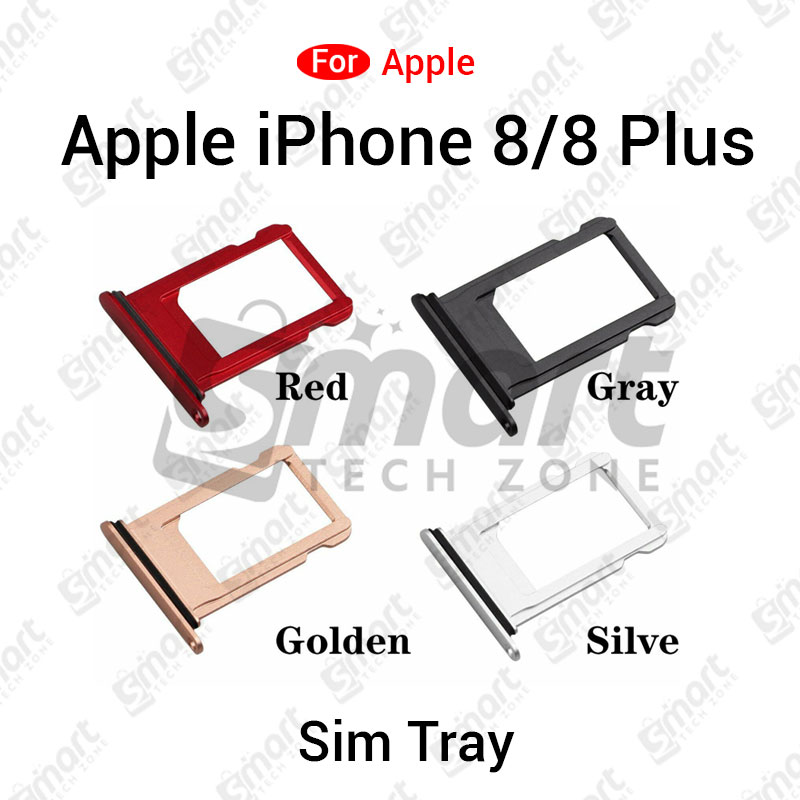 Iphone Sim Slot Card Tray For iPhone 8 8 Plus With Sim Ejector Pin Replacement Parts Price in Bangladesh - Mobile.com.bd