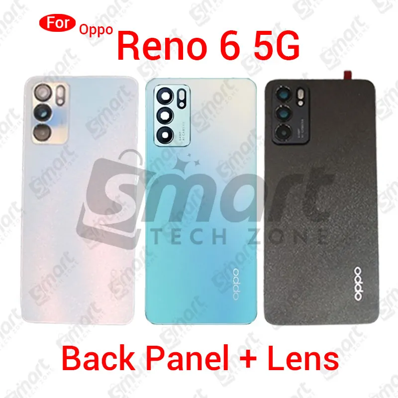 OPPO For Oppo Reno 6 5G Back Panel/Backshell/ Casing With Logo-All Colors Available Replacement Parts Price in Bangladesh - Mobile.com.bd
