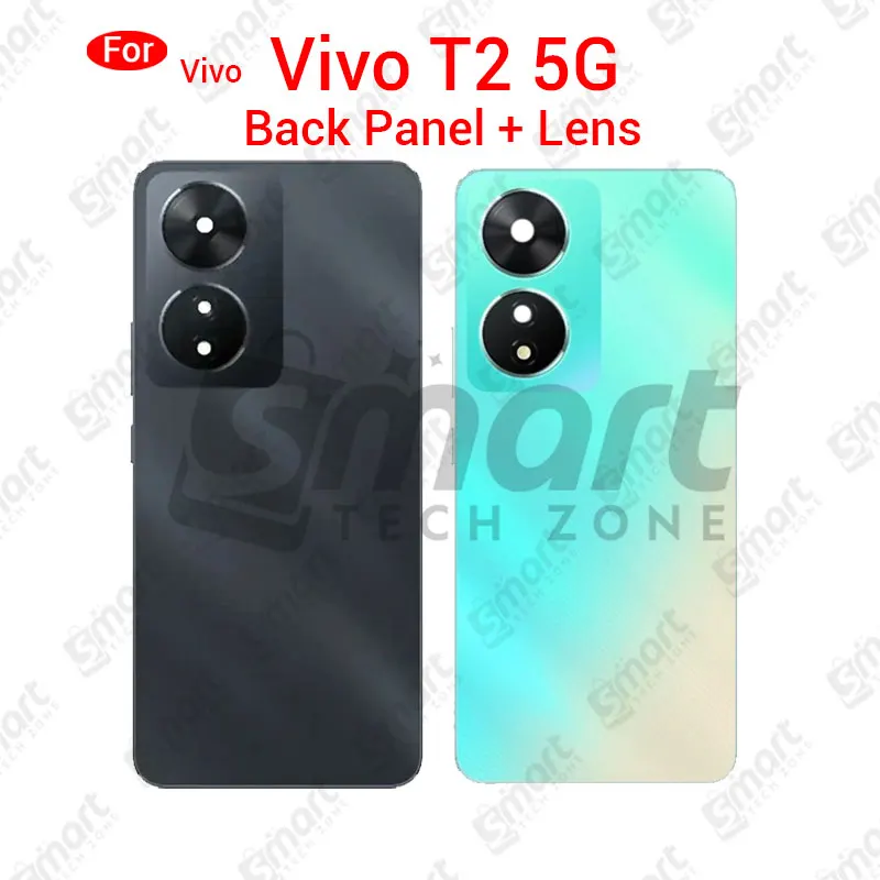 Vivo For Vivo T2 5G Back Panel/Backshell/ Casing With Logo and Camera Glass -All Colors Available Replacement Parts Price in Bangladesh - Mobile.com.bd