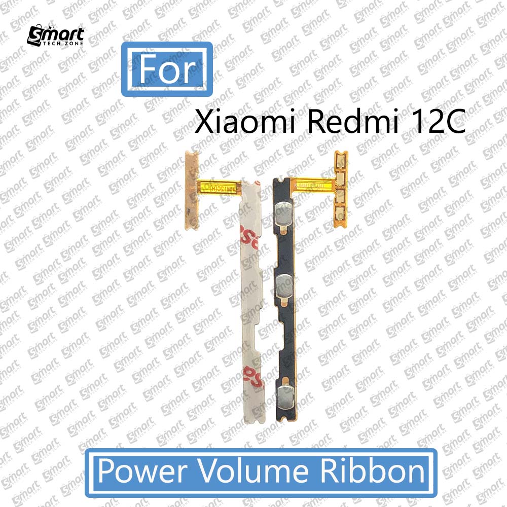 Xiaomi Switch Power ON OFF Key Volume Button Ribbon Flex Cable For Xiaomi Redmi 12C Replacement Parts Price in Bangladesh - Mobile.com.bd