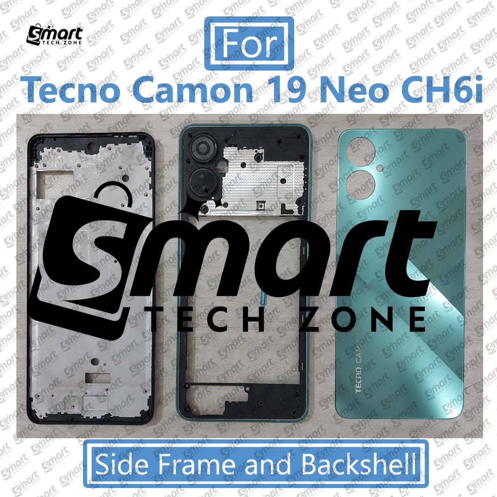 Tecno For Tecno Camon 19 Neo CH6i Full Body Housing (Back Panel + Side Frame + Lcd Frame) Repair Parts Casing Replacement Parts Price in Bangladesh - Mobile.com.bd