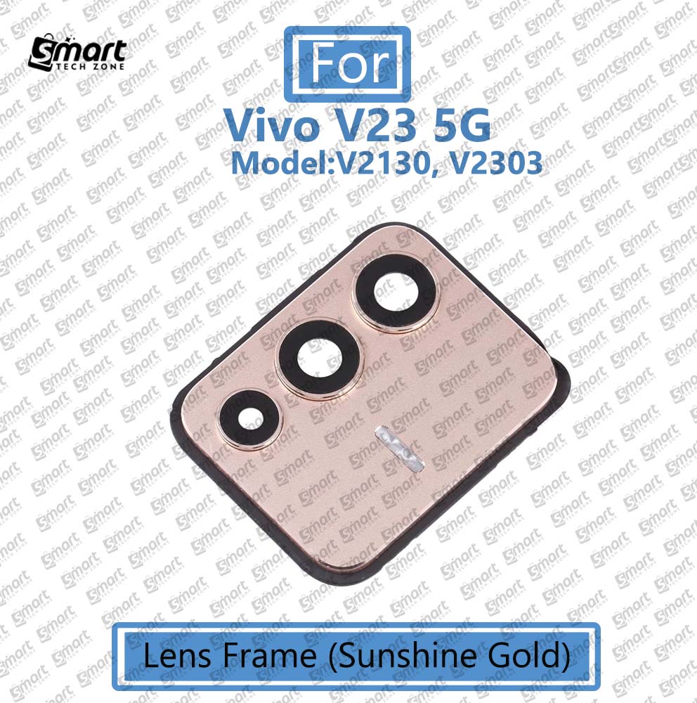 Vivo For Vivo V23 (Model:V2130, V2303) Main Camera  Glass Lens Frame Replacement Part (Not Tempered Camera Glass Protector) Replacement Parts Price in Bangladesh - Mobile.com.bd