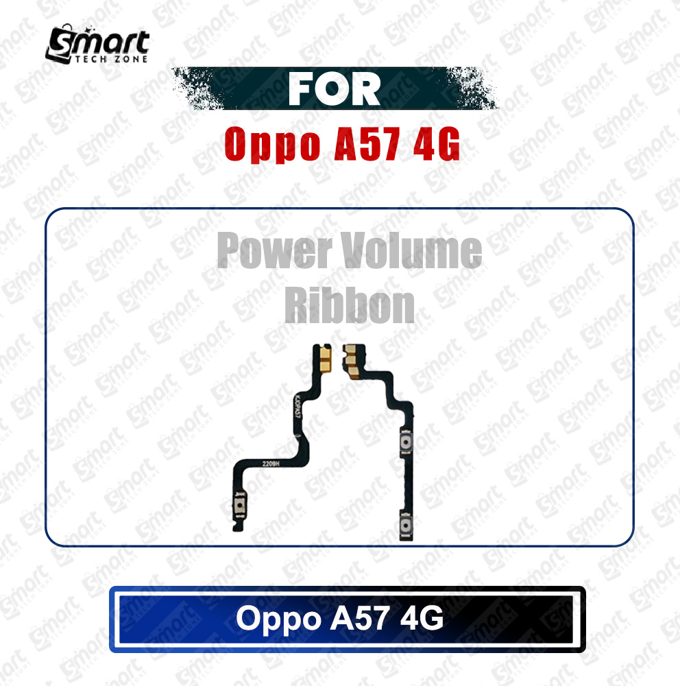 Oppo A57 4G (CPH2387) Power on / off Switch Button Side Volume Up Down Buttons Flex Cable Replacement Parts Price in Bangladesh - Mobile.com.bd