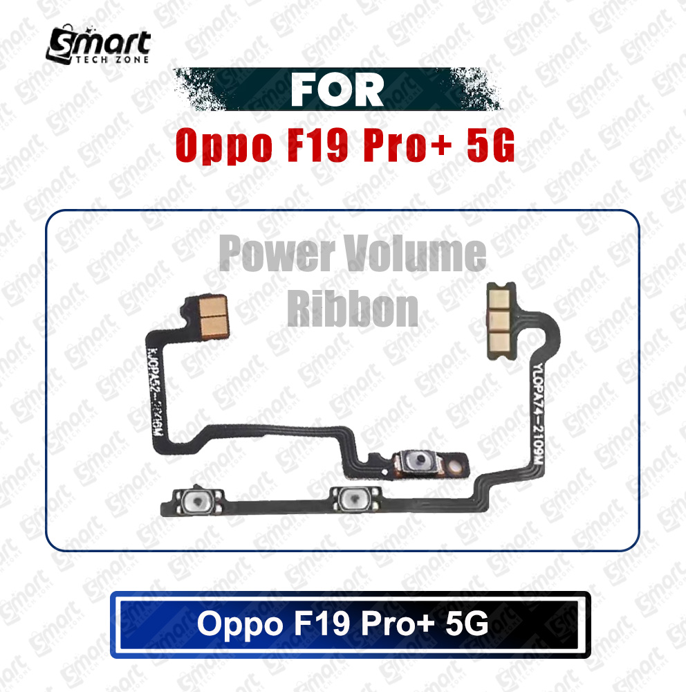 Oppo F19 Pro Plus 5G (CPH2213) Power on / off Switch Button Side Volume Up Down Buttons Flex Cable Replacement Parts Price in Bangladesh - Mobile.com.bd