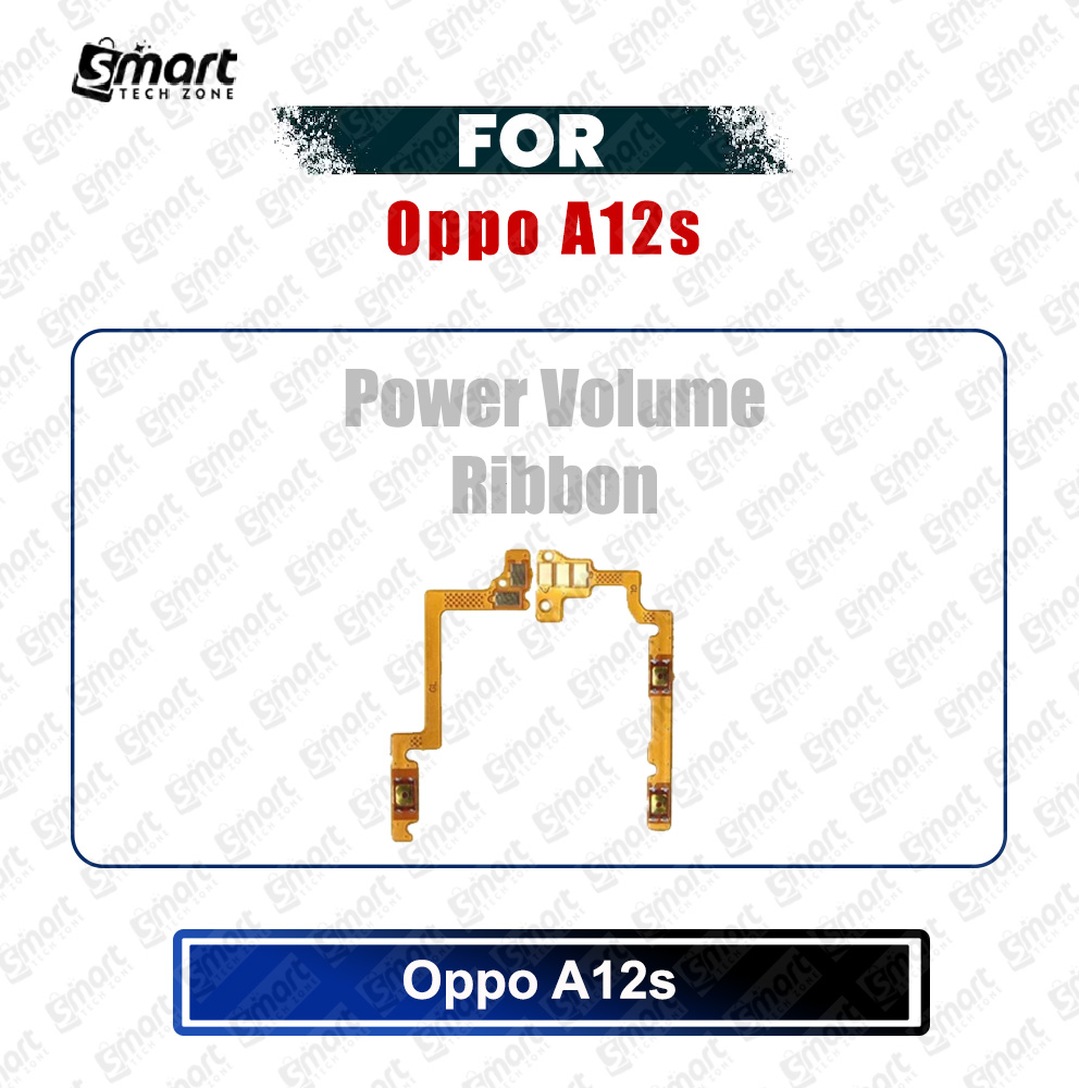 Oppo A12s Power on / off Switch Button Side Volume Up Down Buttons Flex Cable Replacement Parts Price in Bangladesh - Mobile.com.bd