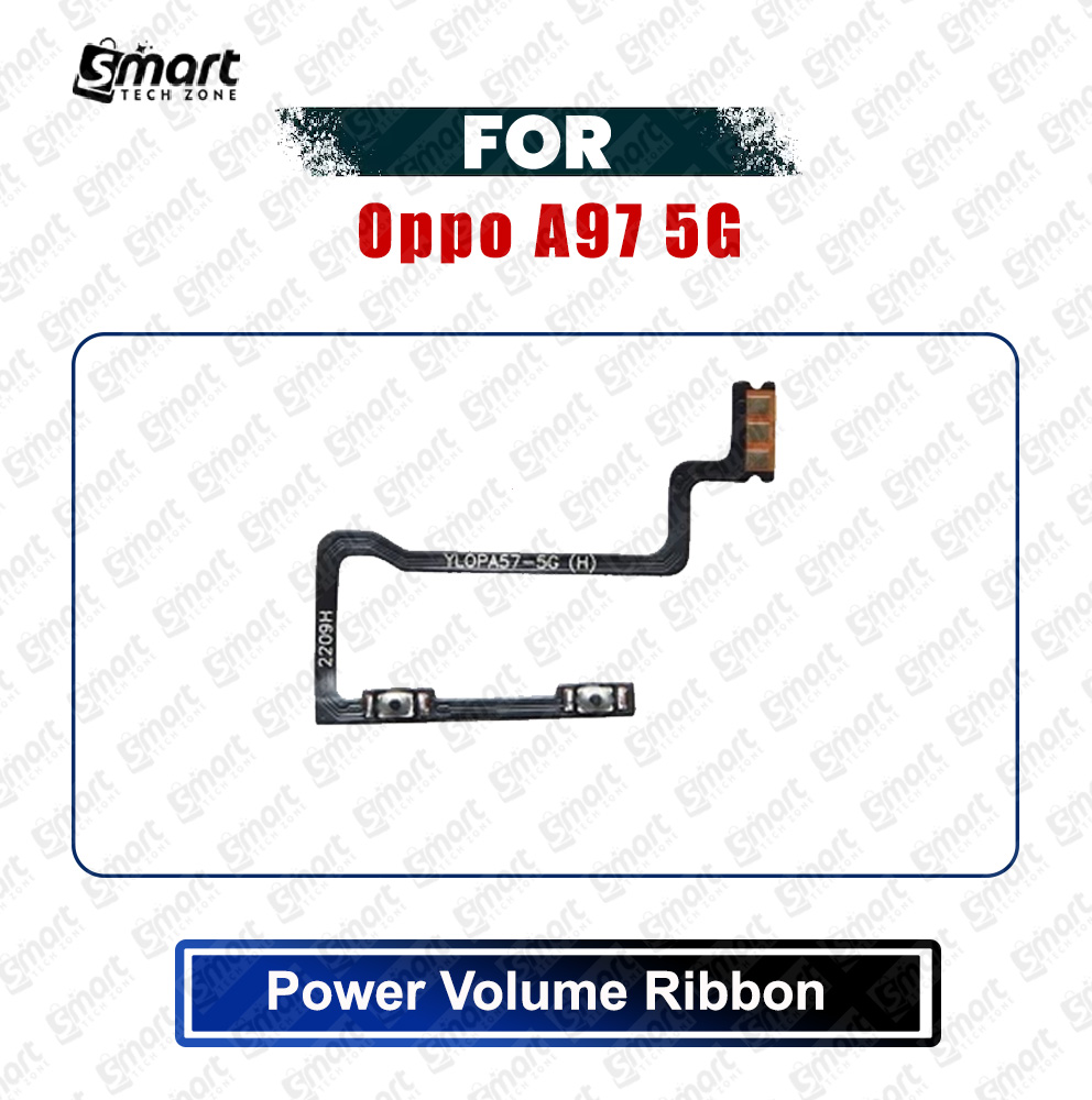 Oppo A97 (PFTM10) Power on / off Switch Button Side Volume Up Down Buttons Flex Cable Replacement Parts Price in Bangladesh - Mobile.com.bd