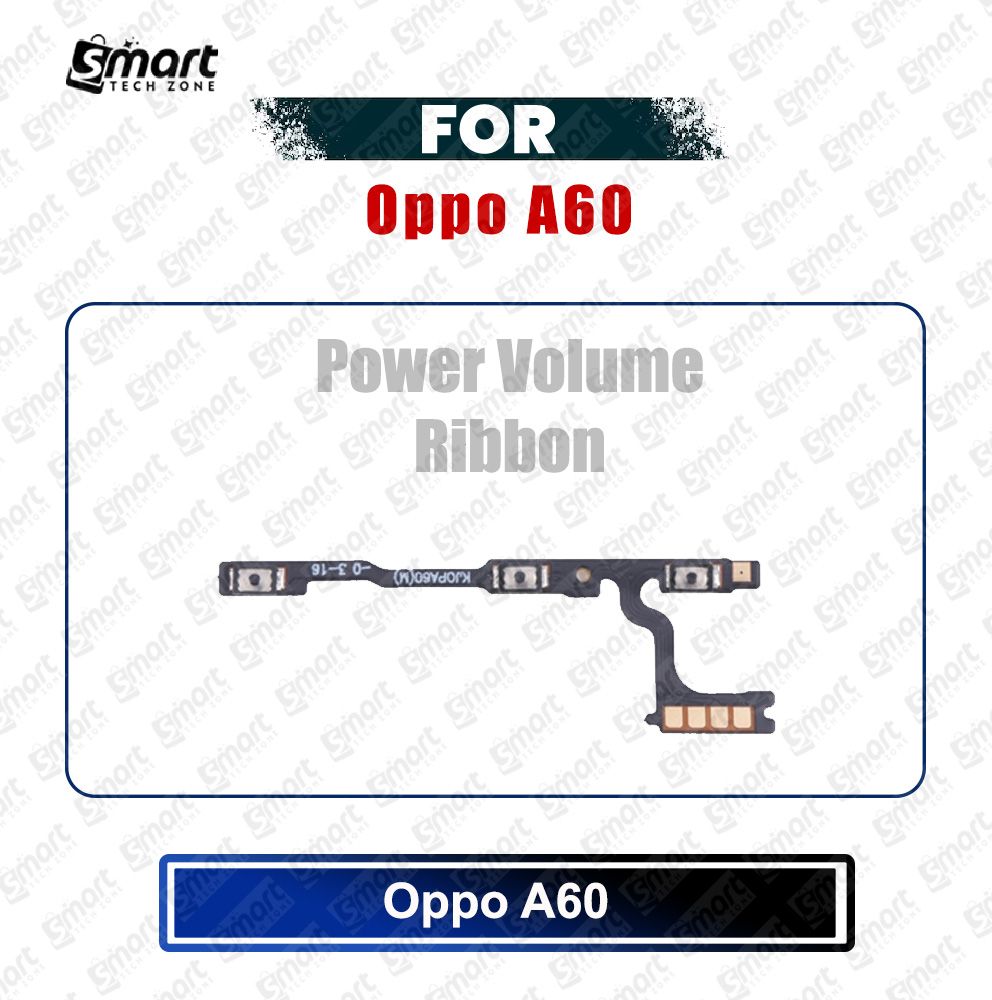 Oppo A60 (CPH2631) Power on / off Switch Button Side Volume Up Down Buttons Flex Cable Replacement Parts Price in Bangladesh - Mobile.com.bd