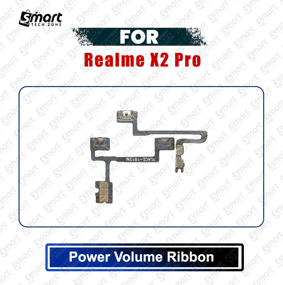 Realme X2 Pro (RMX1931) Power on / off Switch Button Side Volume Up Down Buttons Flex Cable Replacement Parts Price in Bangladesh - Mobile.com.bd