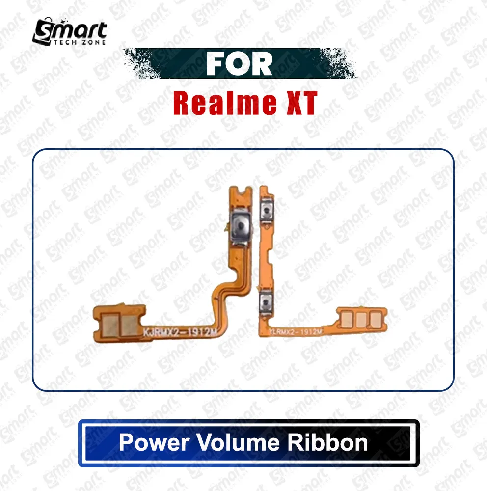 Realme XT (RMX1921) Power on / off Switch Button Side Volume Up Down Buttons Flex Cable Replacement Parts Price in Bangladesh - Mobile.com.bd