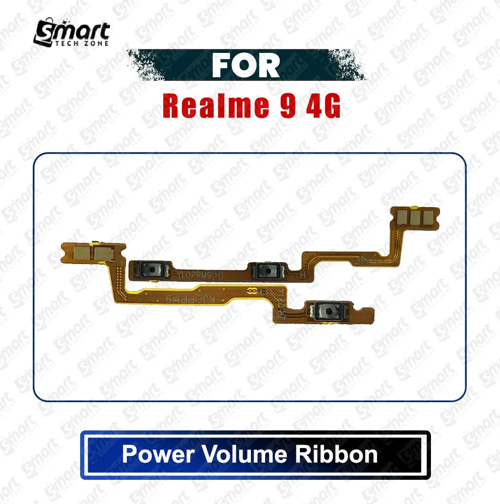 Realme 9 4G (RMX3521) Power on / off Switch Button Side Volume Up Down Buttons Flex Cable Replacement Parts Price in Bangladesh - Mobile.com.bd