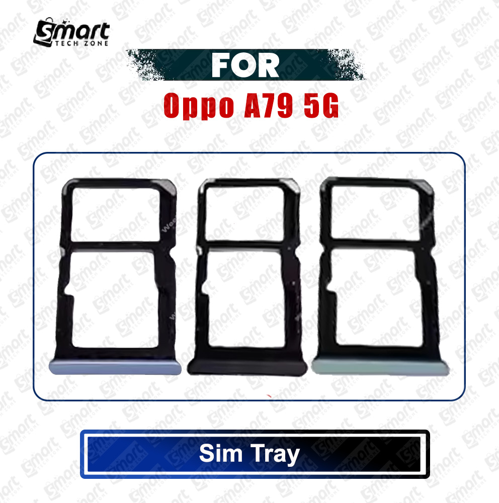 Oppo A79 5G (CPH2553, CPH2557) Sim Tray and SD Card Slot with Ejector Pin Replacement Part Replacement Parts Price in Bangladesh - Mobile.com.bd