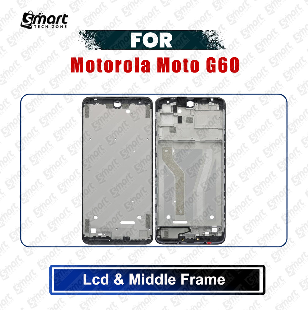 Motorola Moto G60 (PANB0001IN, PANB0013IN, PANB0015IN) Front LCD Frame Middle Chassis Housing Replacement Parts Price in Bangladesh - Mobile.com.bd