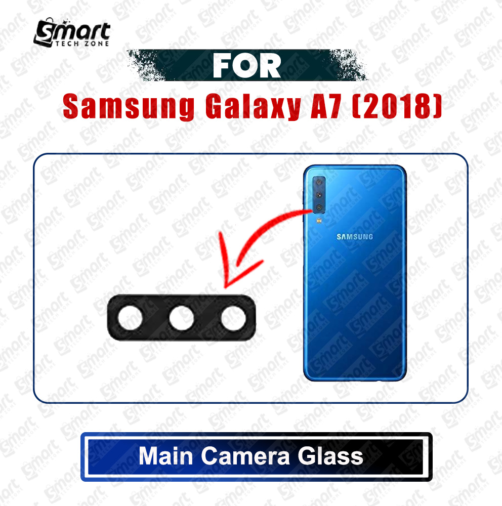 Samsung For Samsung Galaxy A7 2018 A750 Main Camera Glass Lens Frame Replacement Part (Not Tempered Camera Glass Protector) Replacement Parts Price in Bangladesh - Mobile.com.bd