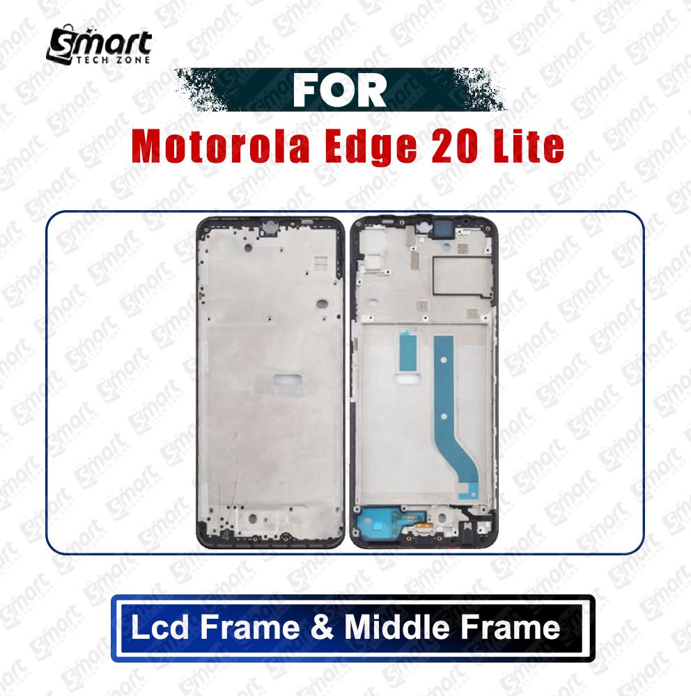 Motorola Moto Edge 20 Lite (XT2139-1) Front LCD Frame Middle Chassis Housing Replacement Parts Price in Bangladesh - Mobile.com.bd