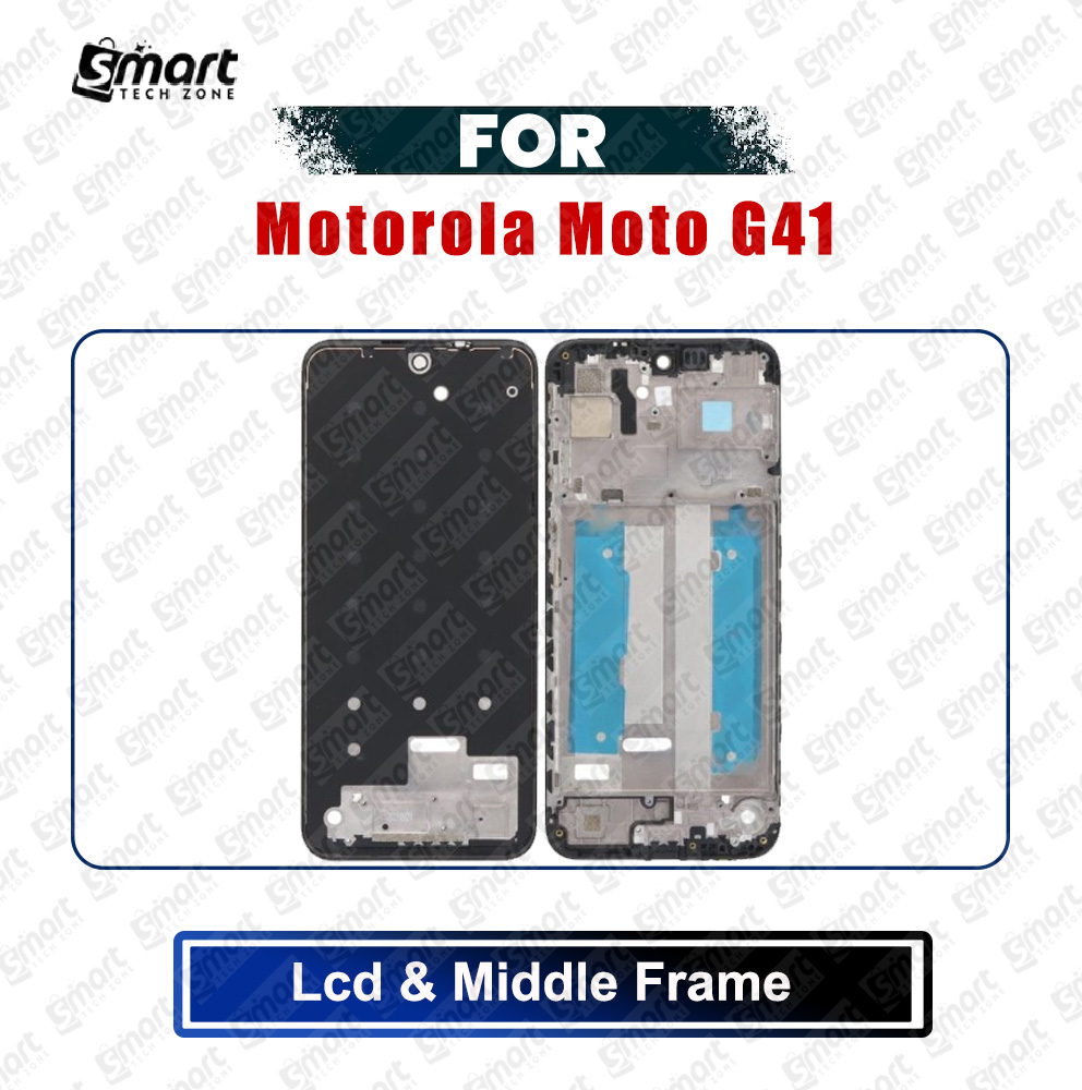Motorola Moto G41 (XT2167-2) Front LCD Frame Middle Chassis Housing Replacement Parts Price in Bangladesh - Mobile.com.bd