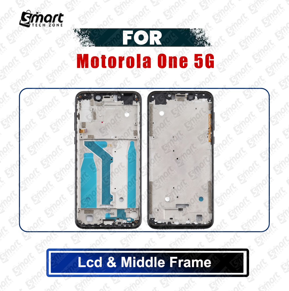 Motorola One 5G Front LCD Frame Middle Chassis Housing Replacement Parts Price in Bangladesh - Mobile.com.bd
