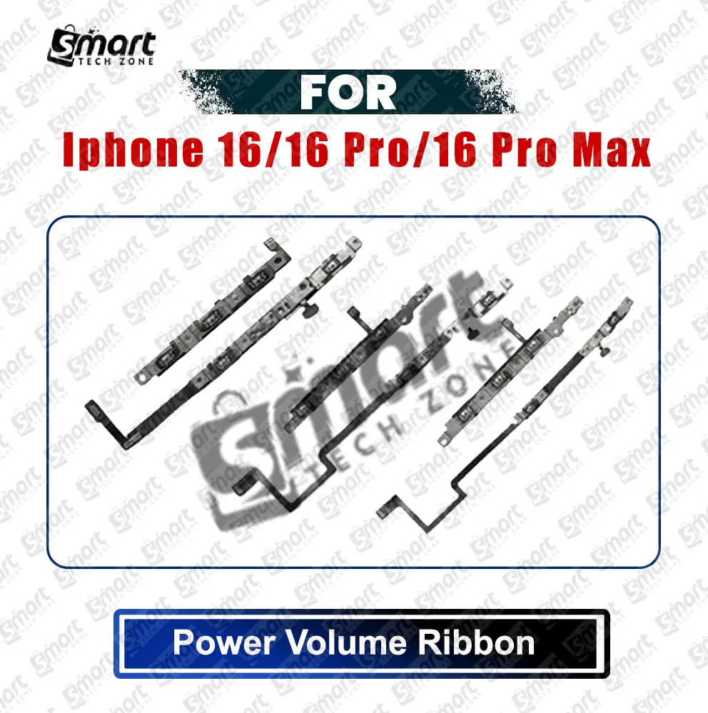 Iphone For Iphone 16/16 Pro/16 Pro Max Power On/Off Switch Button Side Volume Up Down Buttons Flex Cable Replacement Parts Price in Bangladesh - Mobile.com.bd
