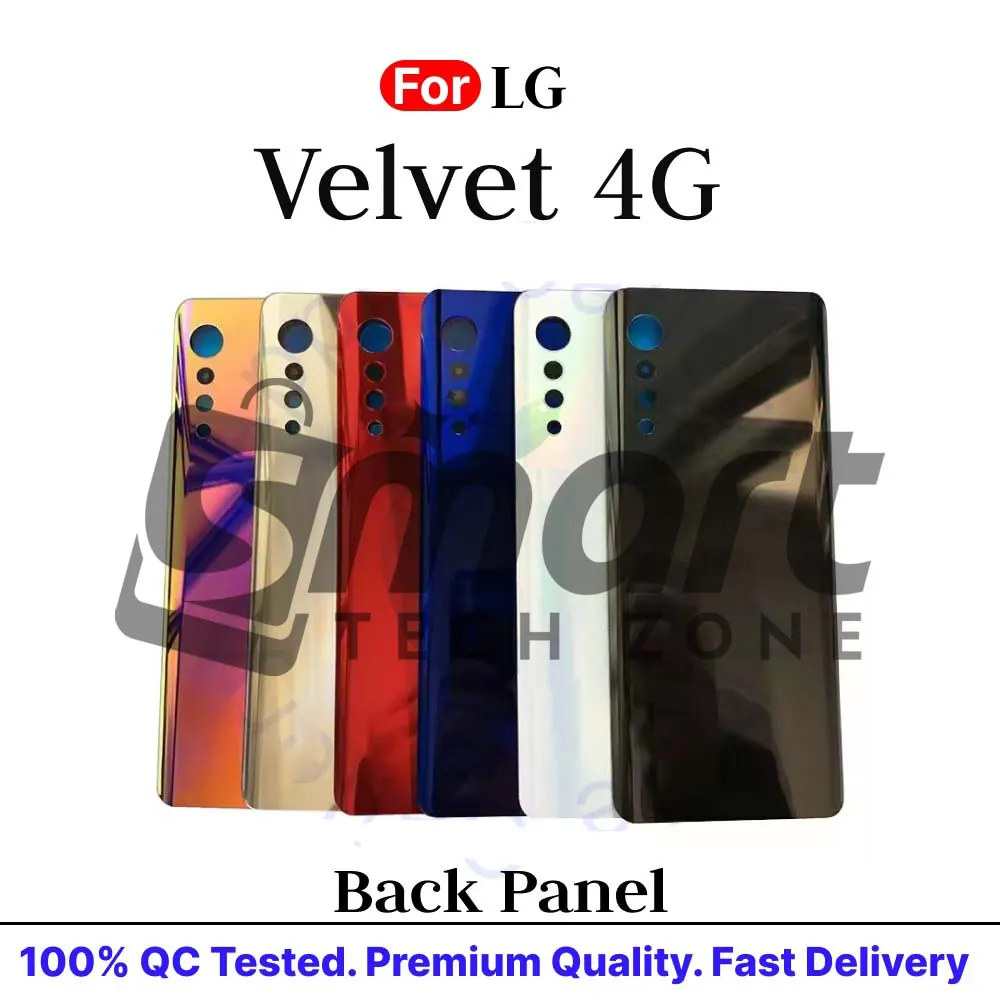 For LG Velvet 4G Back Panel/Backshell/ Casing With Logo Without Camera Glass -All Colors Available Replacement Parts Price in Bangladesh - Mobile.com.bd