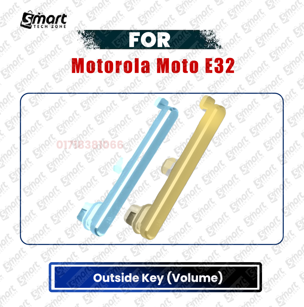 Motorola Volume Button Out Side Key for Motorola Moto E32 External Side Button Replacement Parts Price in Bangladesh - Mobile.com.bd